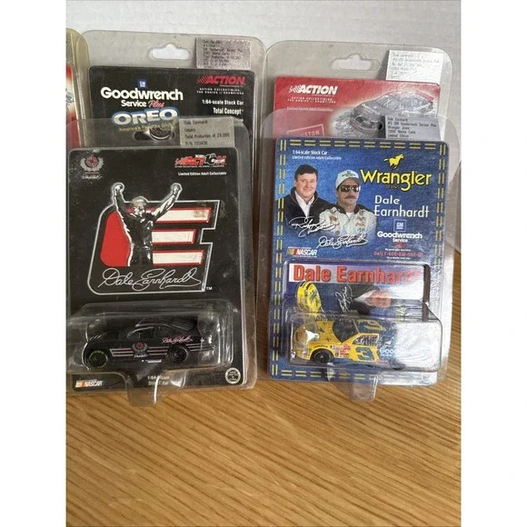 Mixed Lot Of24 1:6 Vintage NASCAR Collectables